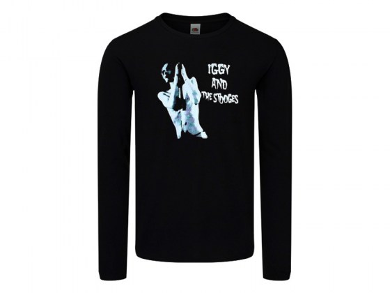 Camiseta Iggy and The Stooges Manga Larga Mujer