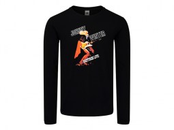 Camiseta Johnny Winter Manga Larga Mujer