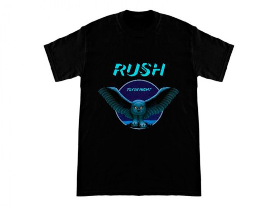Camiseta Rush - Fly By Night