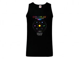 Camiseta tirantes Coldplay World Tour 2023