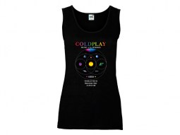 Camiseta tirantes mujer Coldplay World Tour 2023