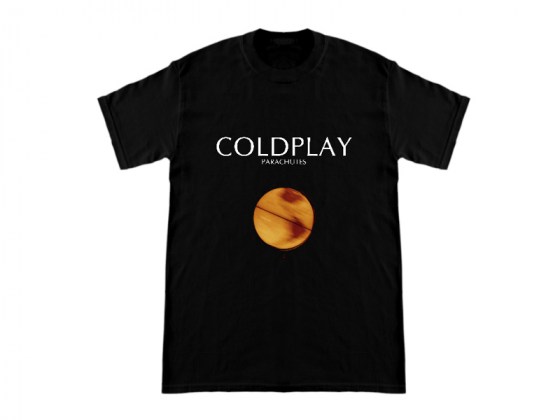 Camiseta mujer Coldplay - Parachutes