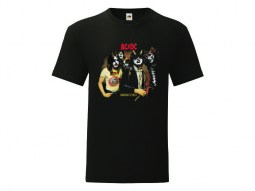 Camiseta AC/DC - Kiss - hombre