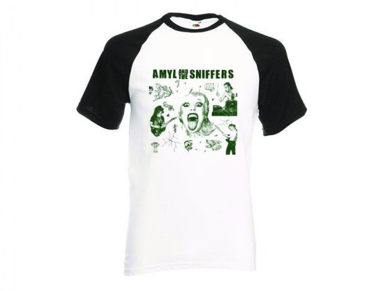 Camiseta Amyl and the Sniffers - hombre beisbol