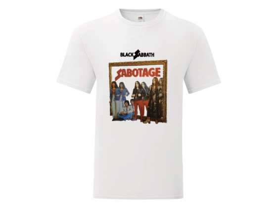 camiseta Black Sabbath de su álbum Sabotage