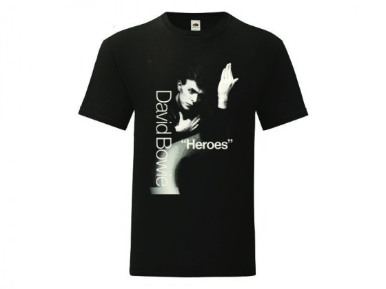 David Bowie - Heroes - camiseta