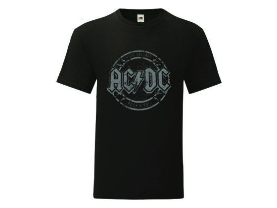 Camiseta AC/DC High Voltage Gris - mujer
