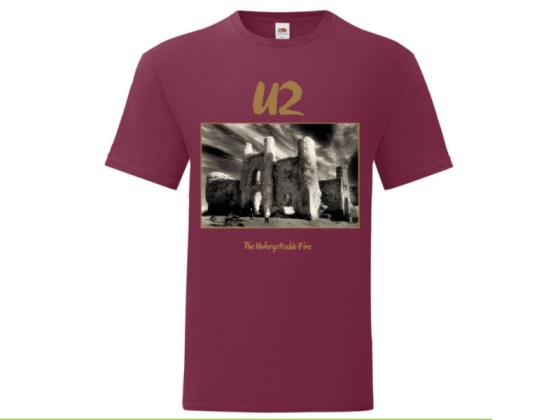 Camiseta U2- The  Unforgettable Fire