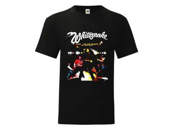Camiseta WhiteSnake - Live in the Heart of the City - Hombre