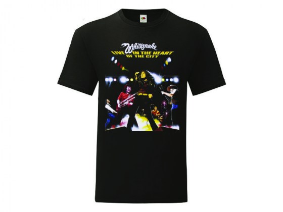 Whitesnake - Live in the Heart of the City - camiseta