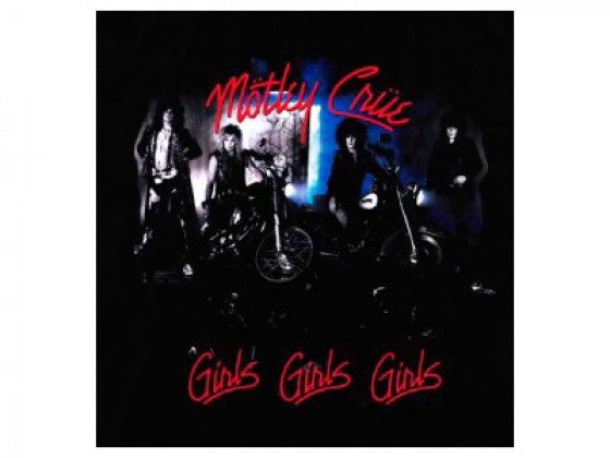 Parche Espaldera Motley Crue  - Girls Girls Girls