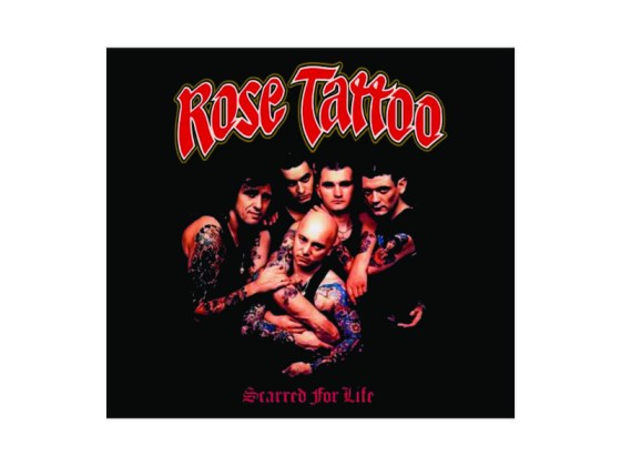 parche espaldera Rose Tattoo - Scarred for Life