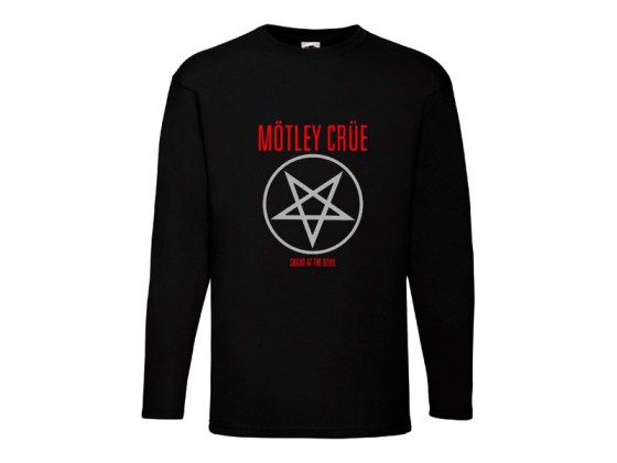 Camiseta Motley Crue - Shout at the Devil - manga larga