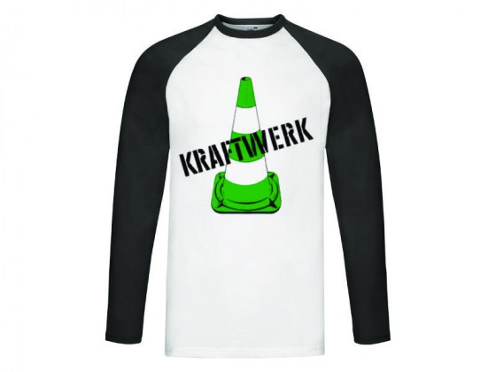 camiseta manga larga beisbol Kraftwerk álbum