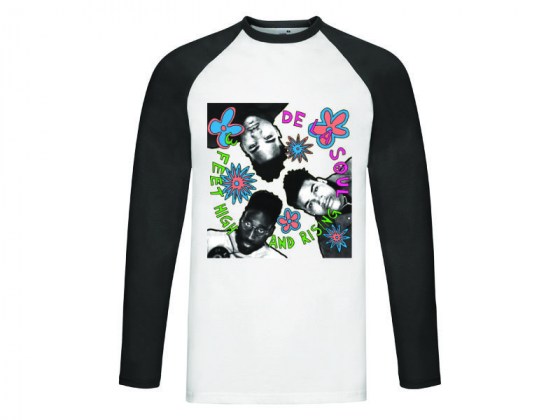 camiseta manga larga besibol Delasoul 