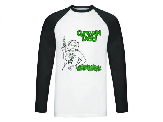 Camiseta Green Day - Kerplunk - manga larga beisbol