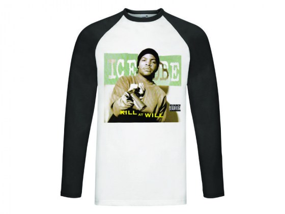  Ice Cube - Kill At Will  - camiseta manga larga beisbol