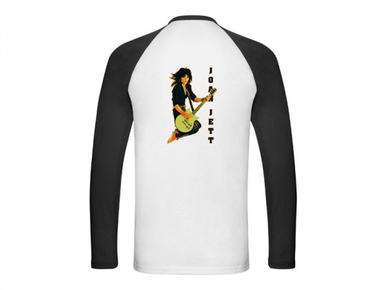 Camiseta Joan Jett manga larga Beisbol