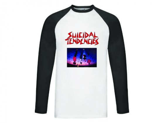 Camiseta Suicidal Tendencies - manga larga beisbol