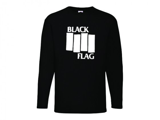 Camiseta Black Flag - manga larga hombre