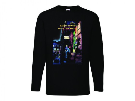 David Bowie - Ziggy Stardust - camiseta manga larga