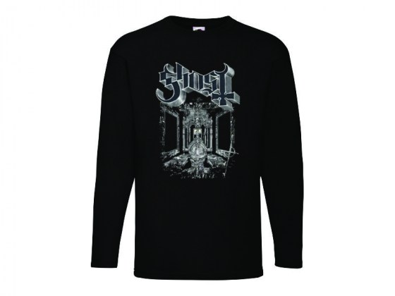 Camiseta Ghost manga larga hombre