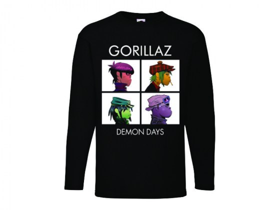 Gorillaz - Demon Days - camiseta  manga larga