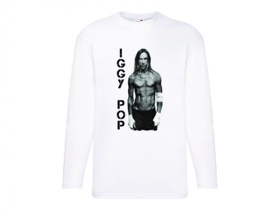 Iggy Pop camiseta manga larga