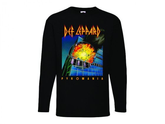 Def Leppard Pyromania - camiseta manga larga
