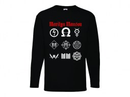 Marilyn Mason- camiseta manga larga