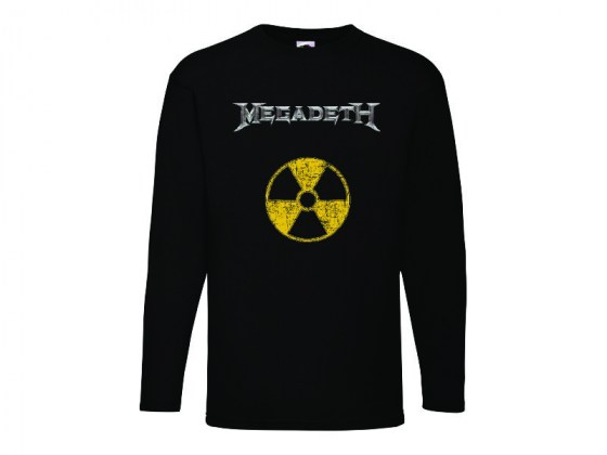 Camiseta de manga larga del grupo Megadeth