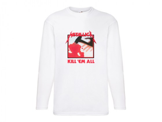 Camiseta Metallica - Kill'em All manga larga