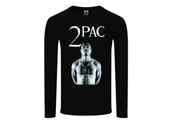 2Pac camiseta manga larga mujer