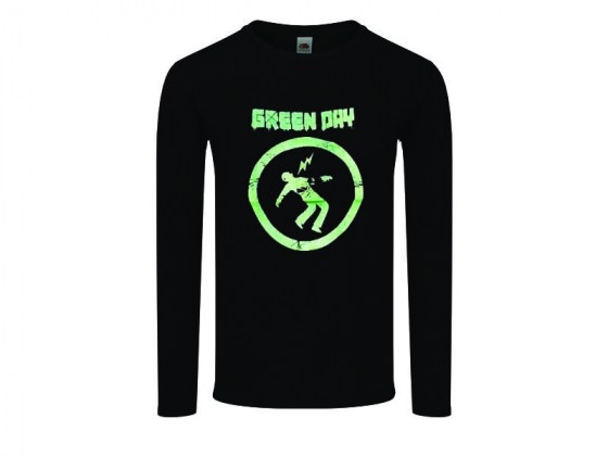 Camiseta Greenday Warning - manga larga mujer