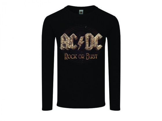 camiseta manga larga mujer AC/DC Rock or Bust