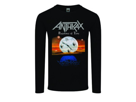 Camiseta Anthrax - Persistence of Time - manga larga mujer