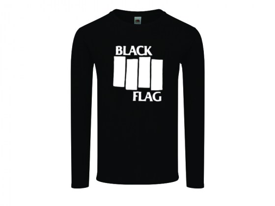 Camiseta Black Flag - manga larga mujer