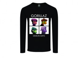Gorillaz - Demon Days - camiseta  manga larga mujer