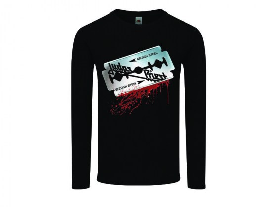 Judas Priest - British Steel - camiseta mangal larga mujer