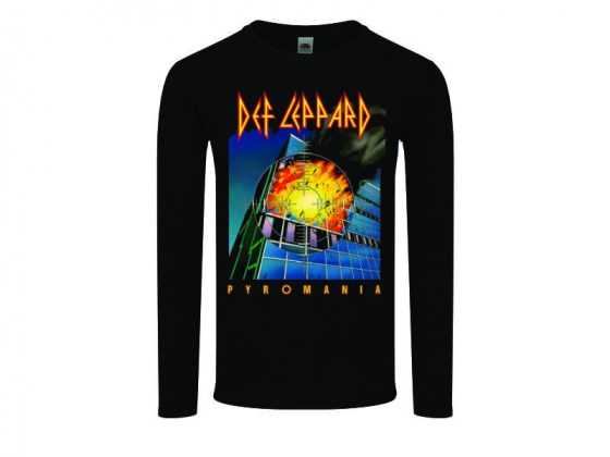 Def Leppard Pyromania - camiseta manga larga mujer