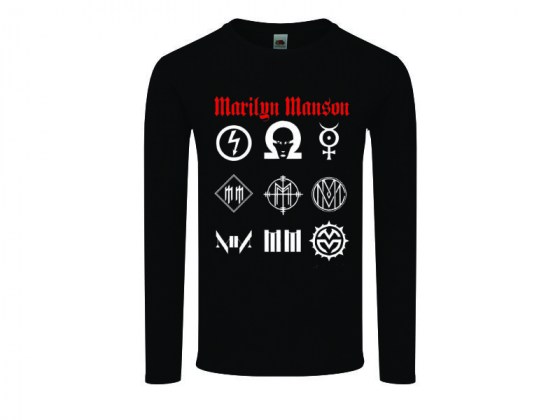 Marilyn Mason - camiseta manga larga mujer