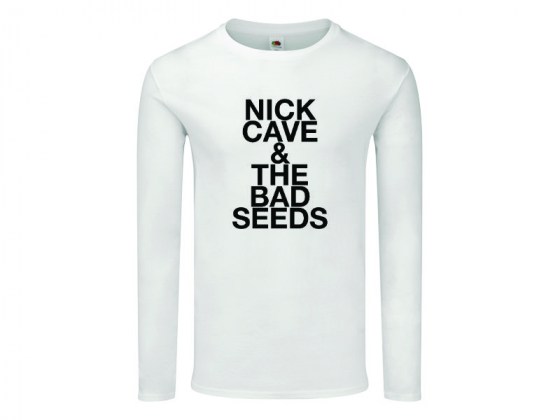Camiseta Nick Cave & The Bad Seeds - blanca manga larga mujer