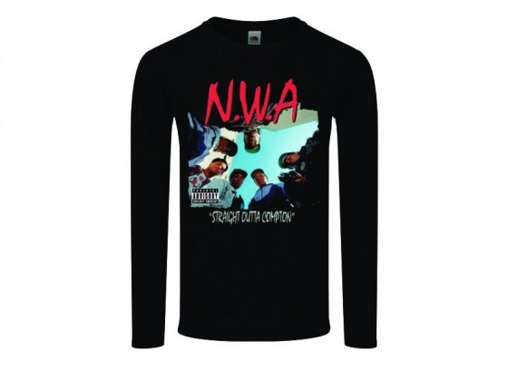 camiseta manga larga mujer NWA - Straight Outta Compton