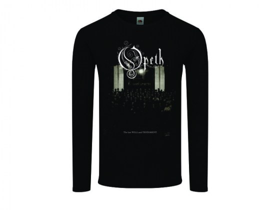 camiseta manga larga mujer Opeth - The last will and testament