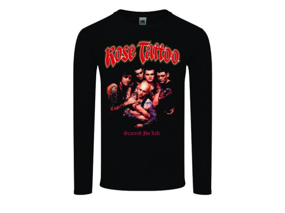 Camiseta Rose Tattoo - Scarred for Life - larga mujer