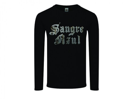 Sangre Azul logo - camiseta manga larga mujer
