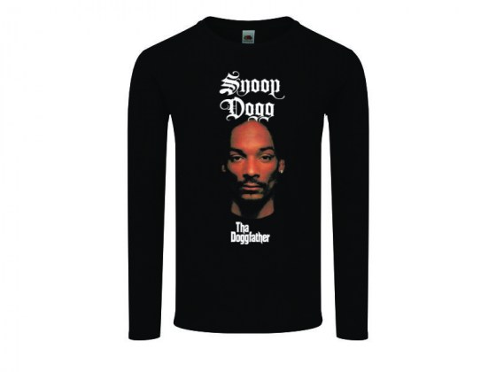 camiseta manga larga mujer Snoop Dogg - Tha Doggfather