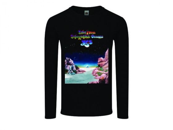 Yes Tales From Topographic Oceans  - camiseta  manga larga mujer