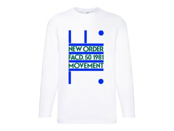 camiseta manga larga New Order Movement