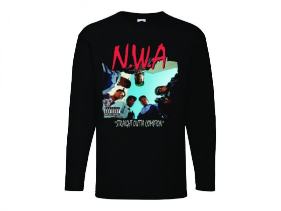 camiseta manga larga NWA - Straight Outta Compton